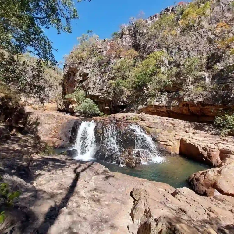 cachoeira do banho pelado complexo macaquinhos em São João d'Aliança