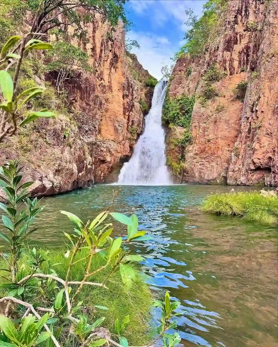 cachoeira macaquinhos em são joão d'aliança