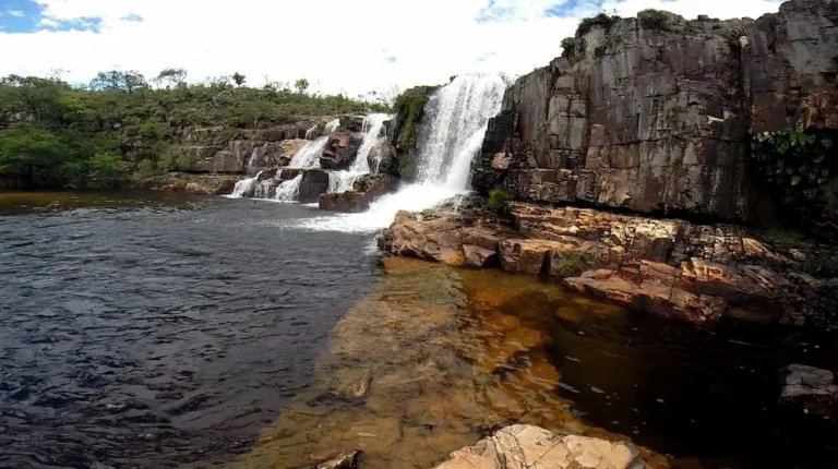 catarata dos couros, cachoeira da muralha