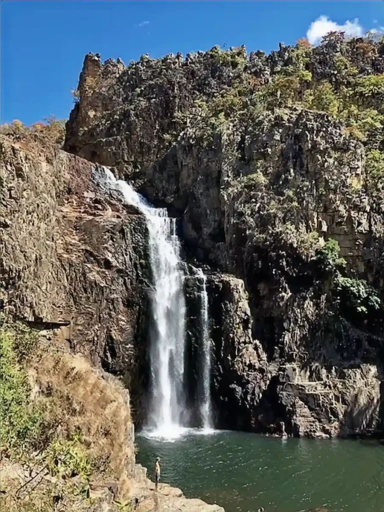 cachoeira catedral vista do poço