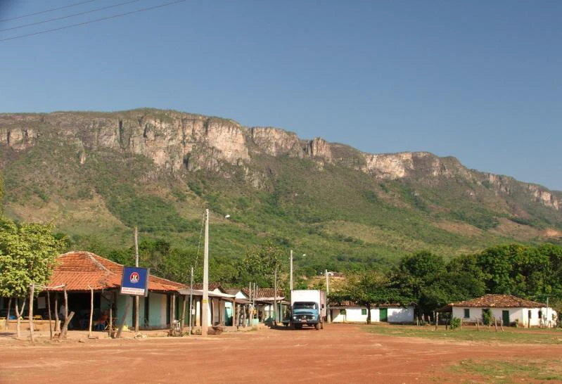 Distrito de Forte, no fundo do Vão do Paranã