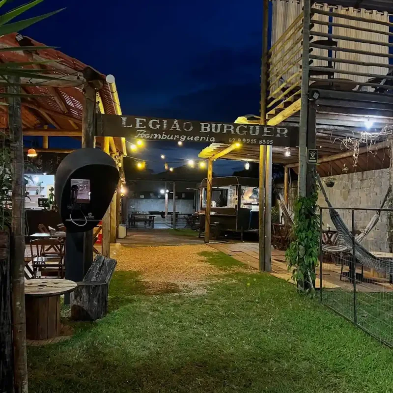 legião burguer entrada