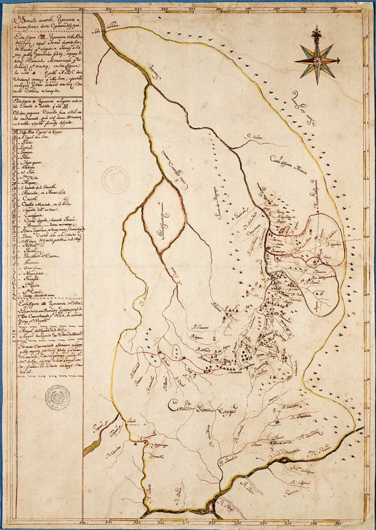 Mapa Província de Goyaz - 1753