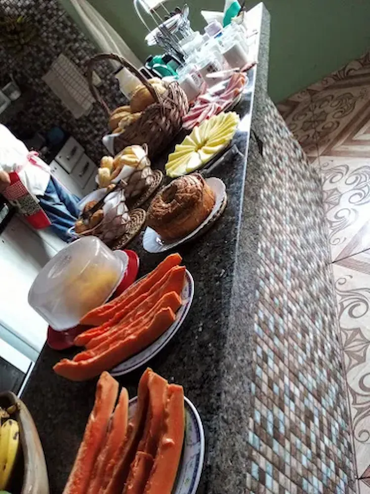 Eco Pousada Terra Betânia, São João d'aliança, café da manhã